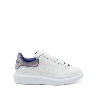 ALEXANDER MCQUEEN Sneaker Oversize in Bianco e Blu Utopia