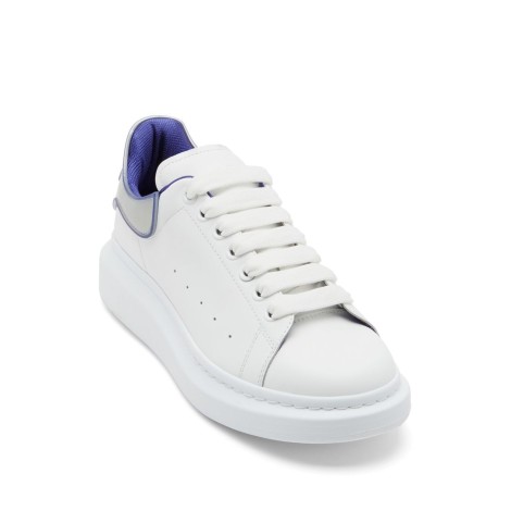 ALEXANDER MCQUEEN Sneaker Oversize in Bianco e Blu Utopia