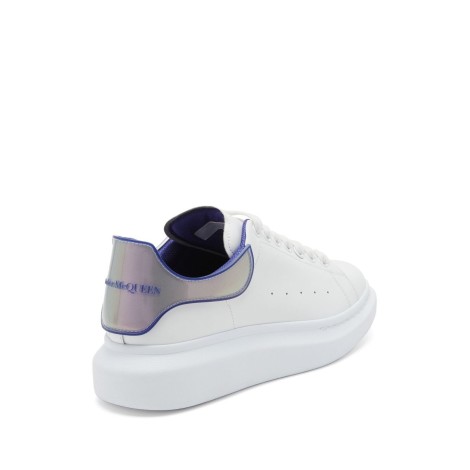 ALEXANDER MCQUEEN Sneaker Oversize in Bianco e Blu Utopia
