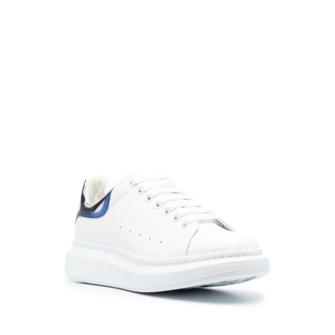 ALEXANDER MCQUEEN Sneakers Oversize In Bianco/Argento/Blu