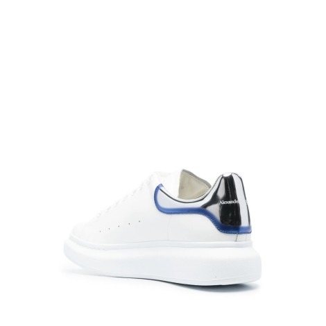 ALEXANDER MCQUEEN Sneakers Oversize In Bianco/Argento/Blu