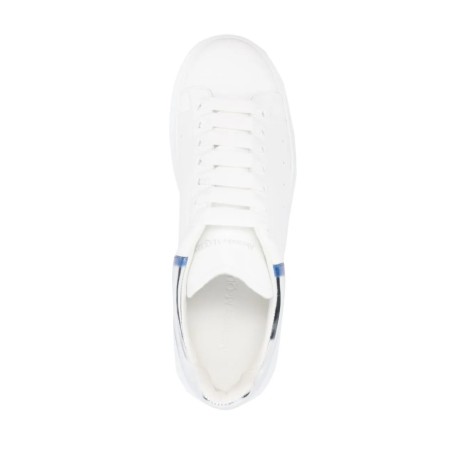 ALEXANDER MCQUEEN Sneakers Oversize In Bianco/Argento/Blu