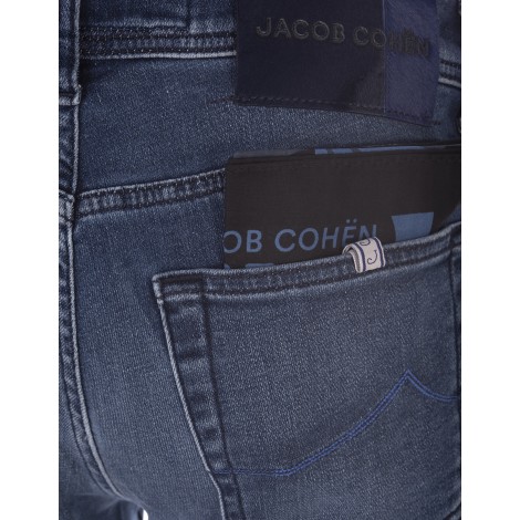 JACOB COHEN Jeans Nick Slim Fit Blu Medio