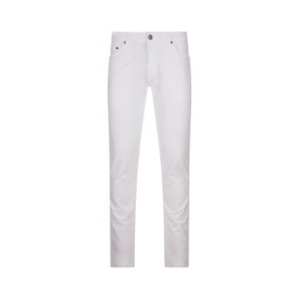 PT05 Pantalone Slim Fit Cinque Tasche Bianco
