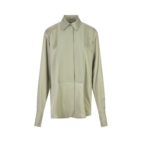 JIL SANDER Camicia Relaxed Fit Verde