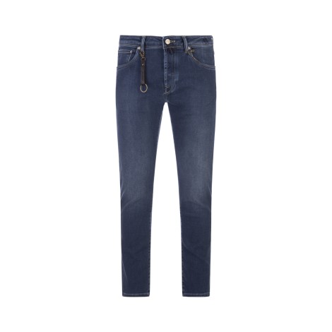 INCOTEX BLUE DIVISION Jeans Slim Fit In Denim Blu Scuro