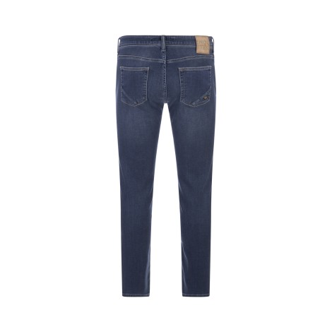 INCOTEX BLUE DIVISION Jeans Slim Fit In Denim Blu Scuro