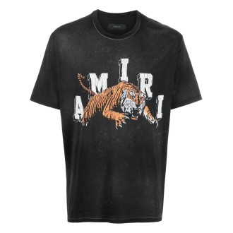 AMIRI T-Shirt Vintage Tiger Nera