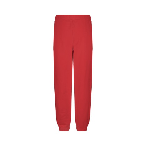 MONCLER Joggers In Cotone Rosso