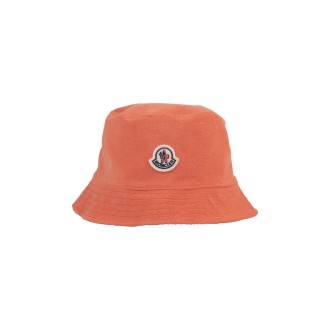 MONCLER Cappello Bucket Reversibile Arancione