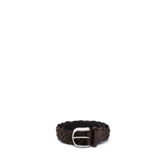 Brunello Cucinelli Leather Braided Belt