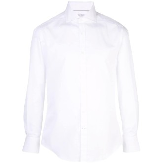 Brunello Cucinelli Slim Fit Shirt With Spread Collar