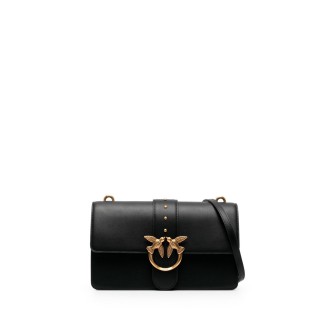 Pinko `Classic Love Bag One Simply` Leather Shoulder Bag