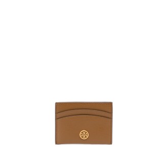 Tory Burch `Robinson` Leather Card Case