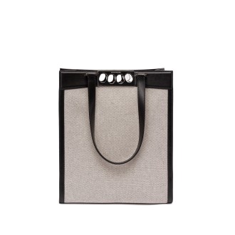Alexander McQueen `Canvas Royal` Tote Bag