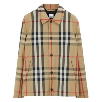 Burberry `Sussex` `Check` Shirt Jacket