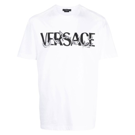 Versace `Barocco Silhouette` Logo T-Shirt
