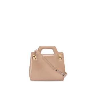 Ferragamo `Wanda Mini` Leather Minibag