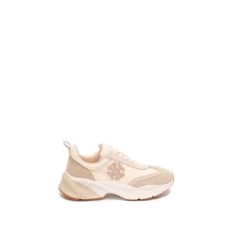 Tory Burch `Good Luck` Leather Sneakers