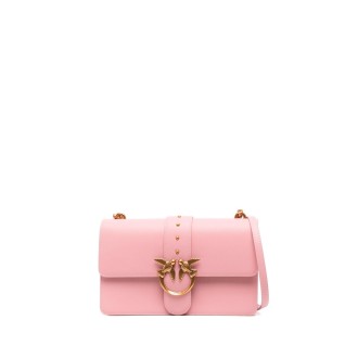 Pinko `Classic Love Bag One Simply` Leather Shoulder Bag