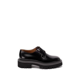 Ferragamo `Flicker` Leather Derby Shoes