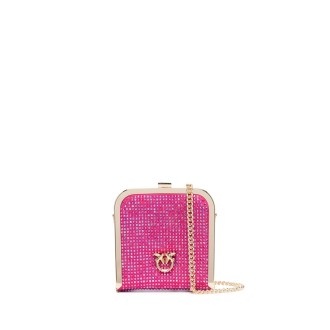 Pinko Box Clutch Bag