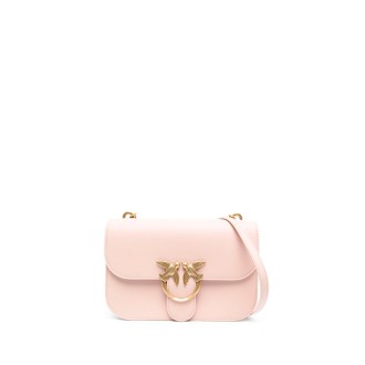 Pinko `Love Bell Classic` Leather Shoulder Bag