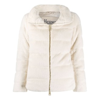Herno Faux Fur Padded Jacket