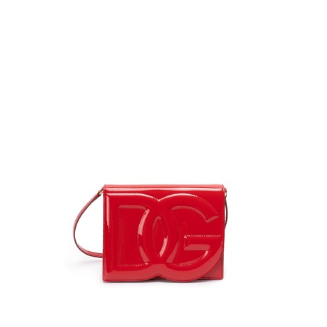 Dolce & Gabbana Patent Leather Dg Logo Bag