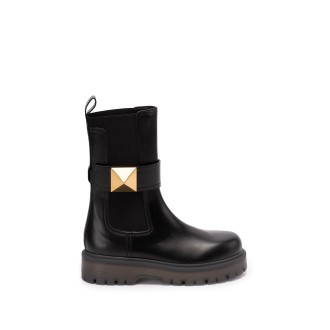 Valentino Garavani `One Stud` Leather Boots