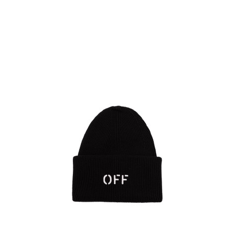 Off White `Off Stamp` Knit Beanie