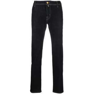 Jacob Cohen `Lenny` 5-Pocket Slim Fit Jeans