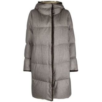 Herno Parka With Faux Fur Details