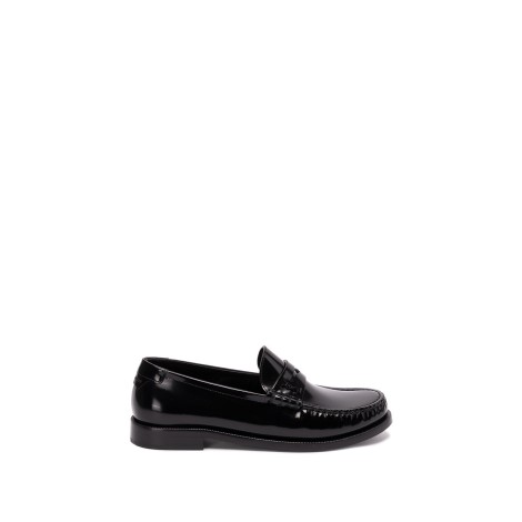 Saint Laurent `Le Loafers` Leather Loafers
