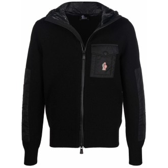 Moncler Grenoble Tricot Zip-Up Cardigan
