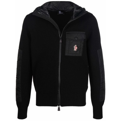 Moncler Grenoble Tricot Zip-Up Cardigan