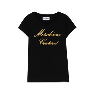 moschino short sleeve logo t-shirt
