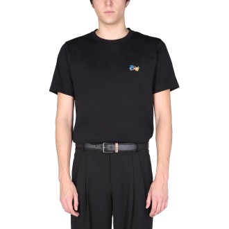 paul smith t-shirt with logo embroidery