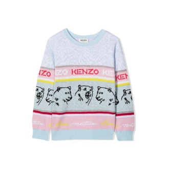 kenzo logo crew neck pullover and bears