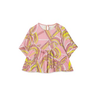 emilio pucci short-sleeved blouse