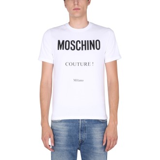 moschino t-shirt with logo print