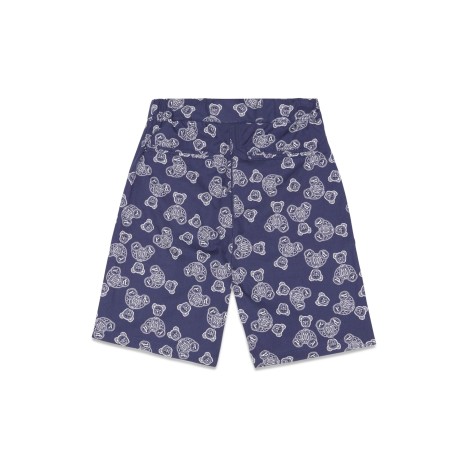 palm angels all over printed chino shorts