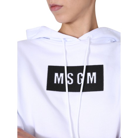 msgm regular fit sweatshirt