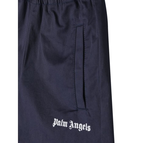 palm angels logo shorts