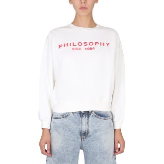 philosophy di lorenzo serafini sweatshirt with logo
