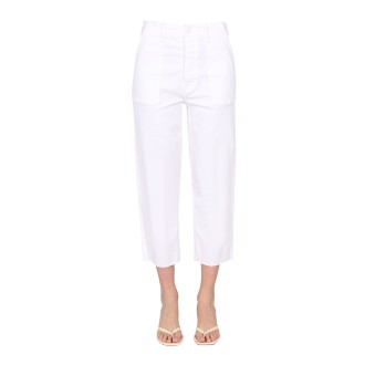 mother cropped pants