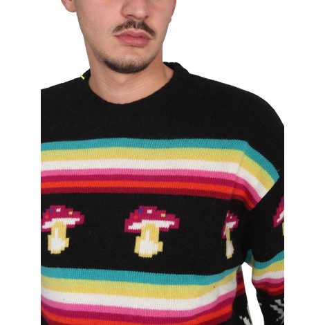 msgm wool crew neck sweater