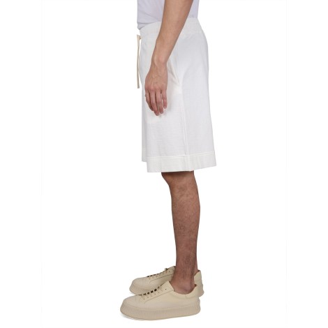 jil sander cotton bermuda shorts