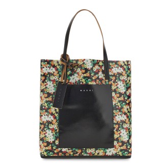 marni floral print shopper bag