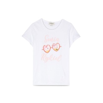 sonia rykiel t-shirt heart glasses